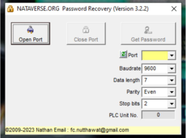 ปลดล็อคพาสเวิร์ดPLC ,Omron,Mitsu, UNLOCK PASSWORD PLC