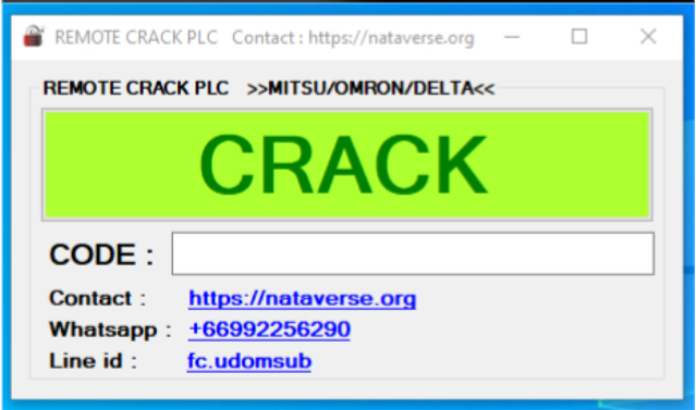 ปลดล็อคพาสเวิร์ดPLC ,Omron,Mitsu, UNLOCK PASSWORD PLC