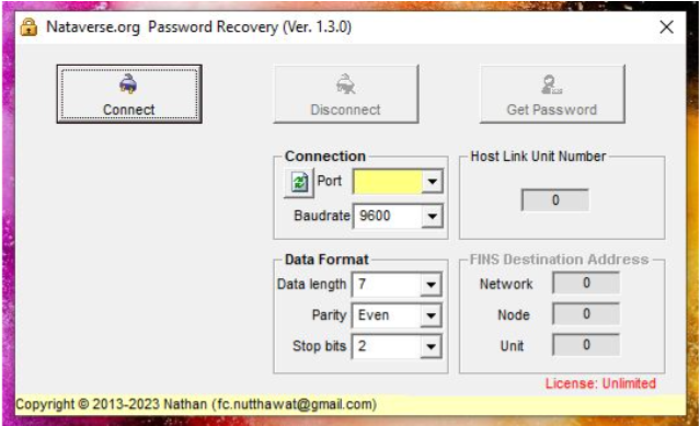 ปลดล็อคพาสเวิร์ดPLC ,Omron,Mitsu, UNLOCK PASSWORD PLC